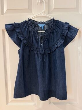 NWT- Draper James Flutter Sleeve Top